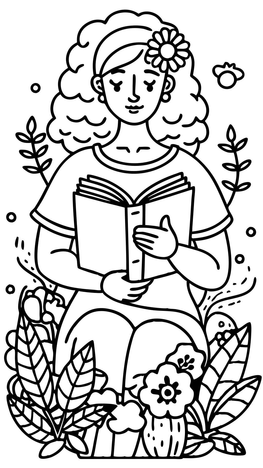 coloring pages woman